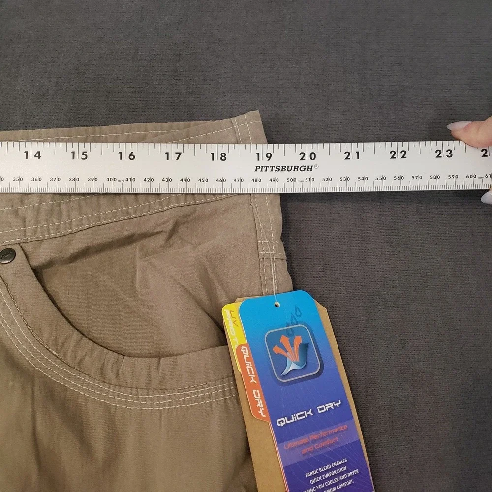Pacific Trail Pants Mens Size 40 Quick Dry Performance Tan New‎